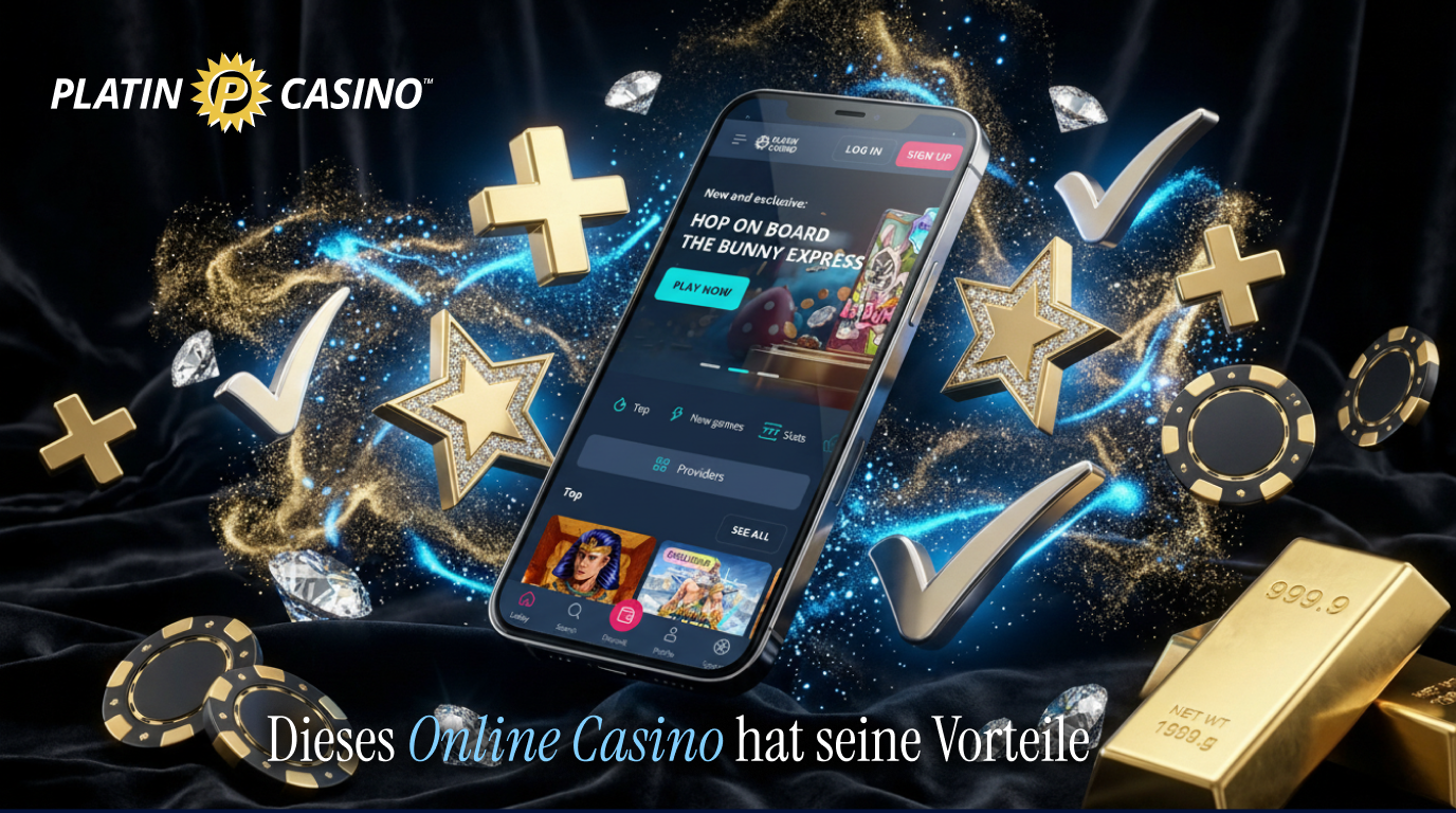 Platin Casino in Deutschland bietet alle Arten von Online-Casino-Funktionen an